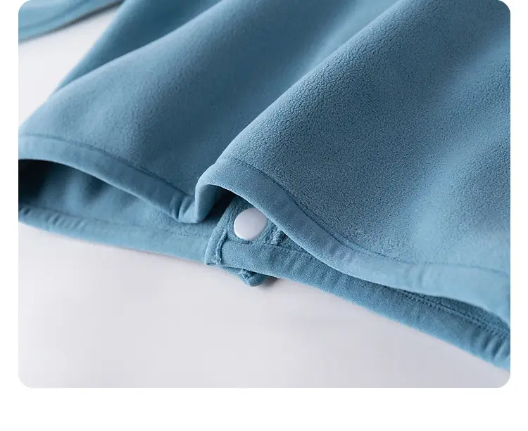 Baby Ollie Fleece Vest Navy Blue Spring Top — feature 53