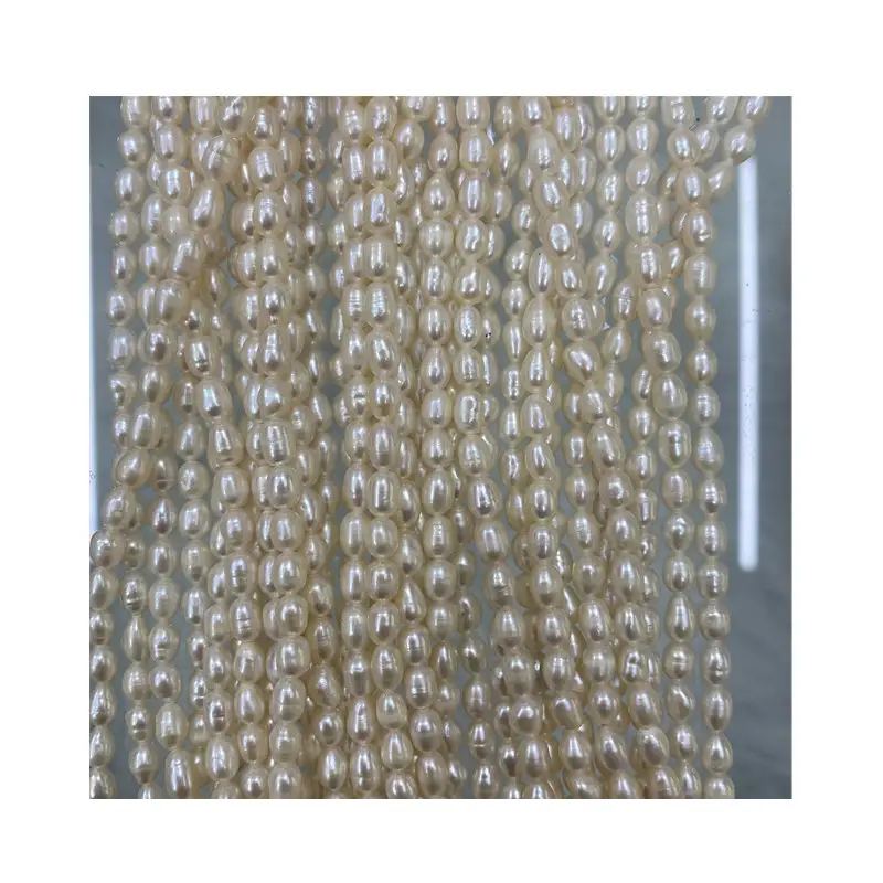 4-5mm Natural Freshwater Pearl Beads for DIY Jewelry - Image 8