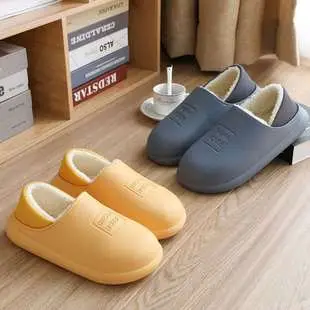 New cotton slippers women's home cartoon cute rabbit shoes non-slip warm home moon shoes detachable thick-soled cotton — feature 13
