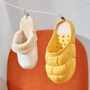 New cotton slippers women's home cartoon cute rabbit shoes non-slip warm home moon shoes detachable thick-soled cotton — feature 5