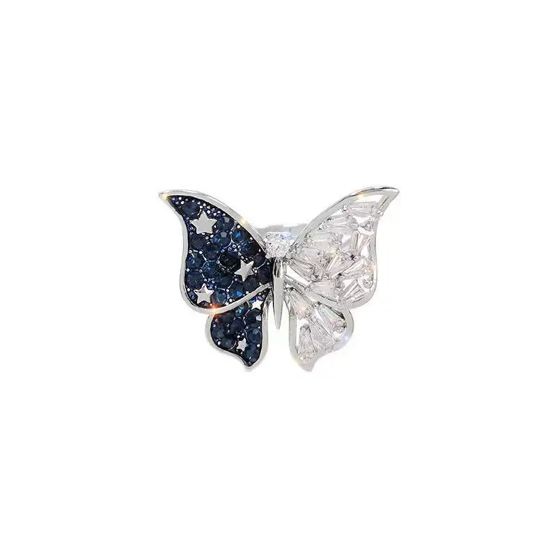 Adjustable Butterfly Ring for Women's Luxury Design - Image 5
