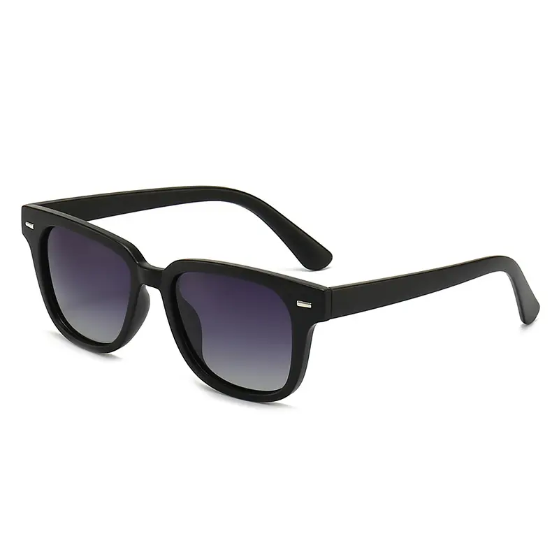Polarized Sunglasses Black Blue Mirror for Men Women Travel Driving