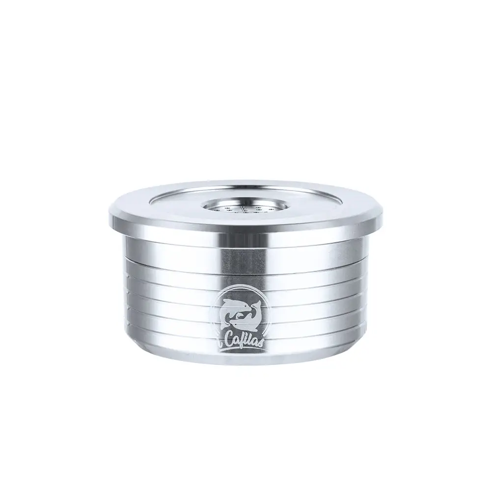 Oil Rich Stainless Steel Repeatable Coffee Capsule Filter - Image 3