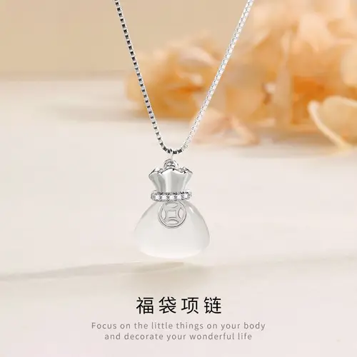 S925 Silver Tassel Pearl Necklace for Women — feature 18