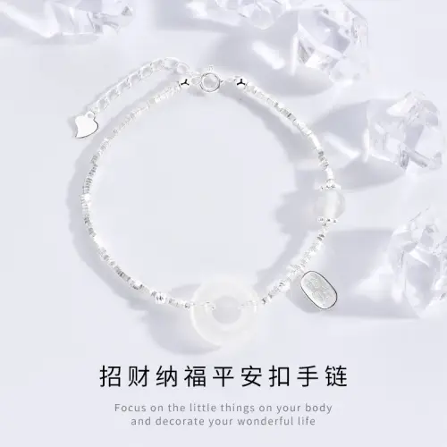 S925 Silver Tassel Pearl Necklace for Women — feature 2
