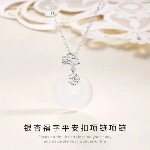 S925 Silver Tassel Pearl Necklace for Women — feature 4