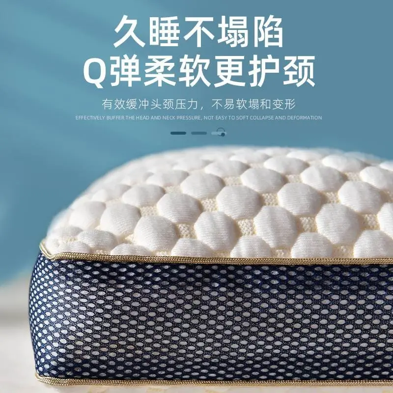 Super Soft Water Cube Pillow for Adult Sleep Neck Support - Image 5