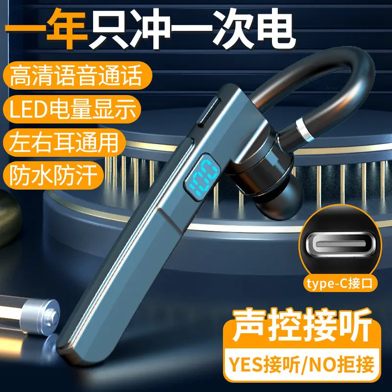 V9X6 Voice-Controlled Bluetooth 5.0 Headset - Image 5