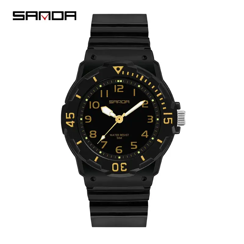 Sanda Purple Sports Watch for Women Waterproof - Image 12