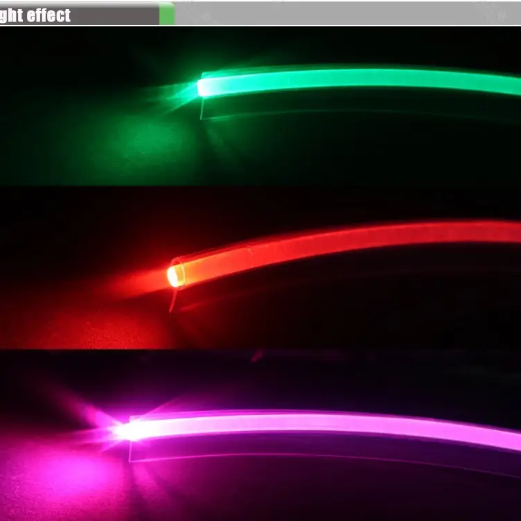 3mm Clear Light Strip Car Floor Mats Transparent Fog White Milky White All-Over Bright - Image 6
