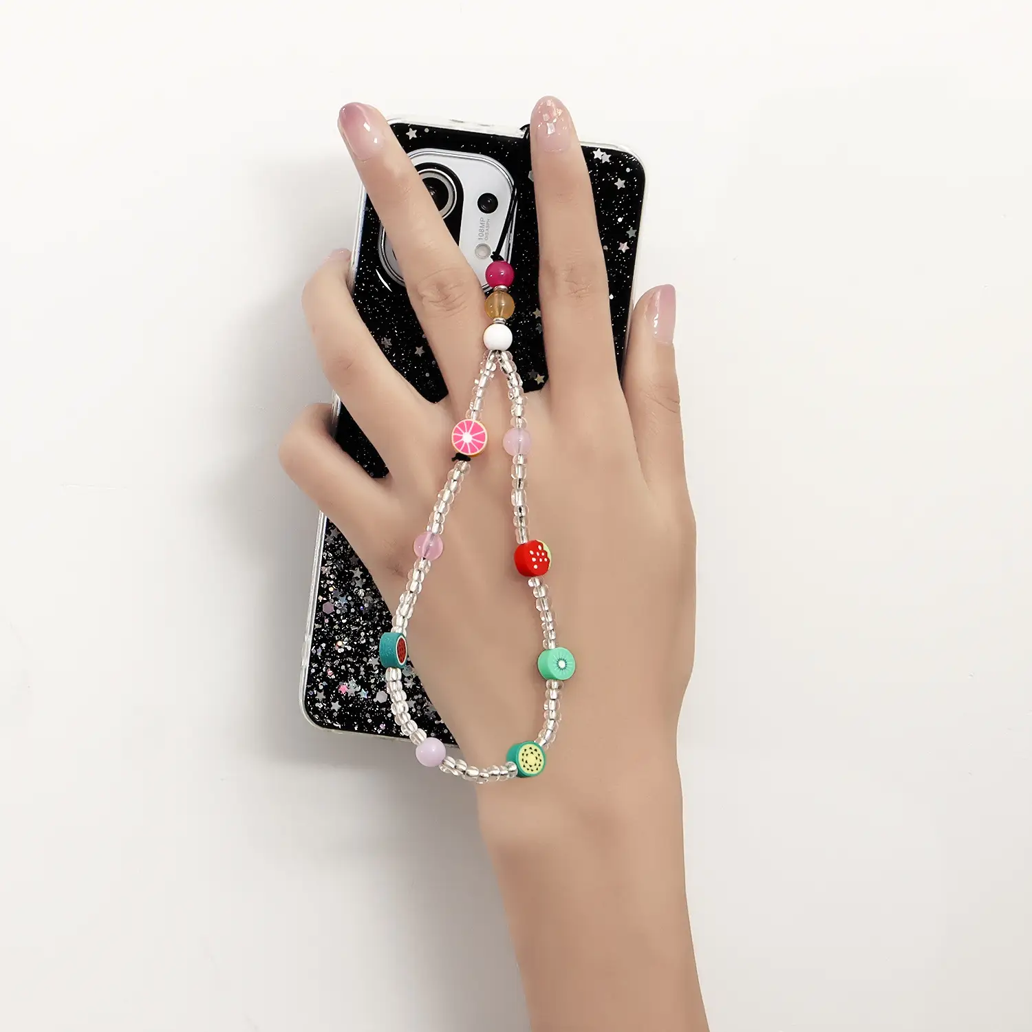 Ins Trendy Mobile Phone Chain Beaded Hanging Pendant