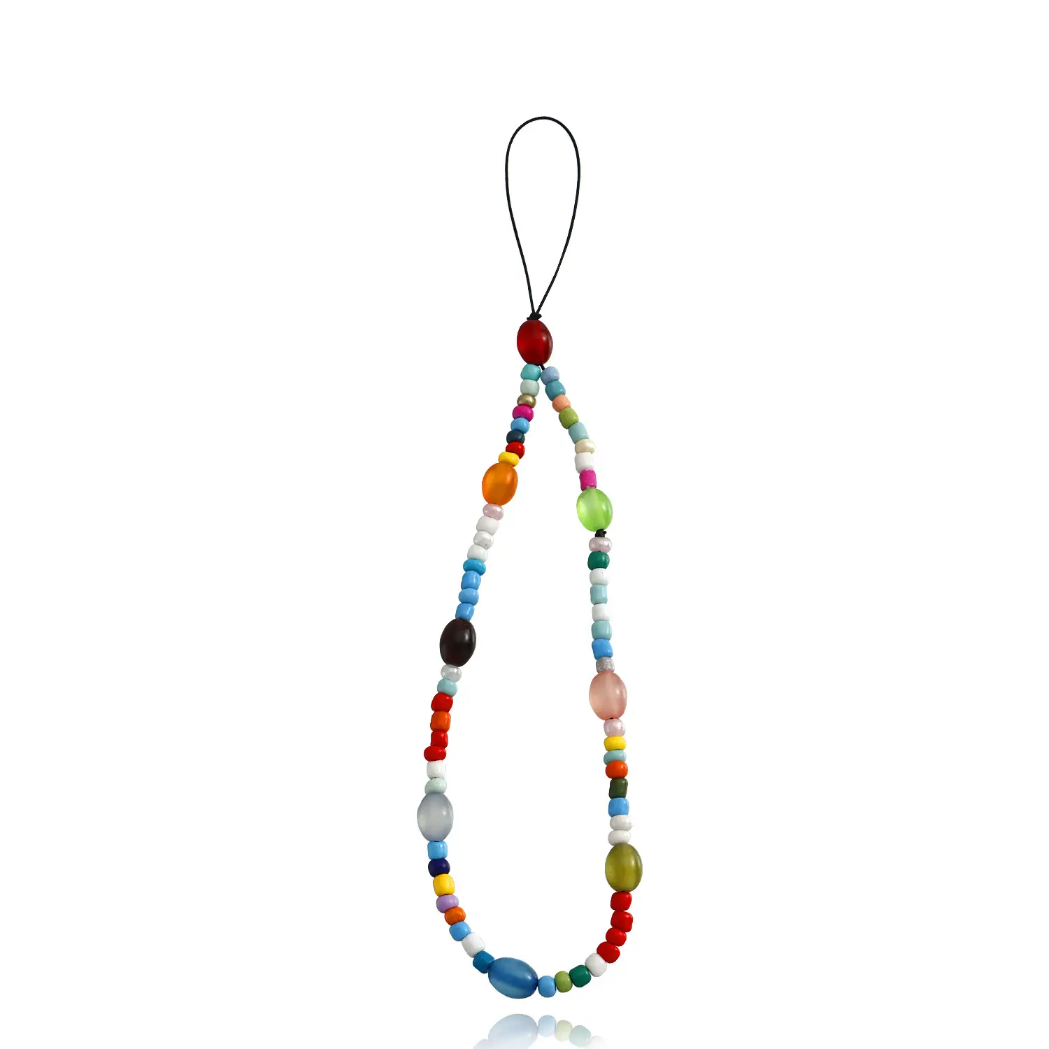 Ins Trendy Mobile Phone Chain Beaded Hanging Pendant