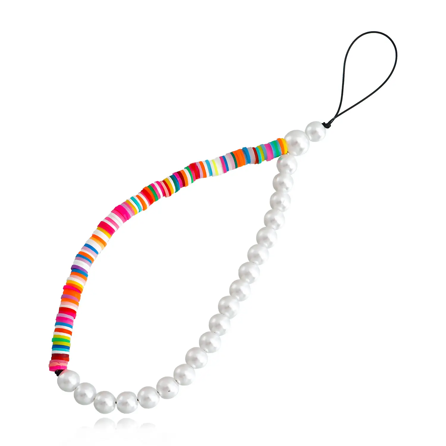 Ins Trendy Mobile Phone Chain Beaded Hanging Pendant