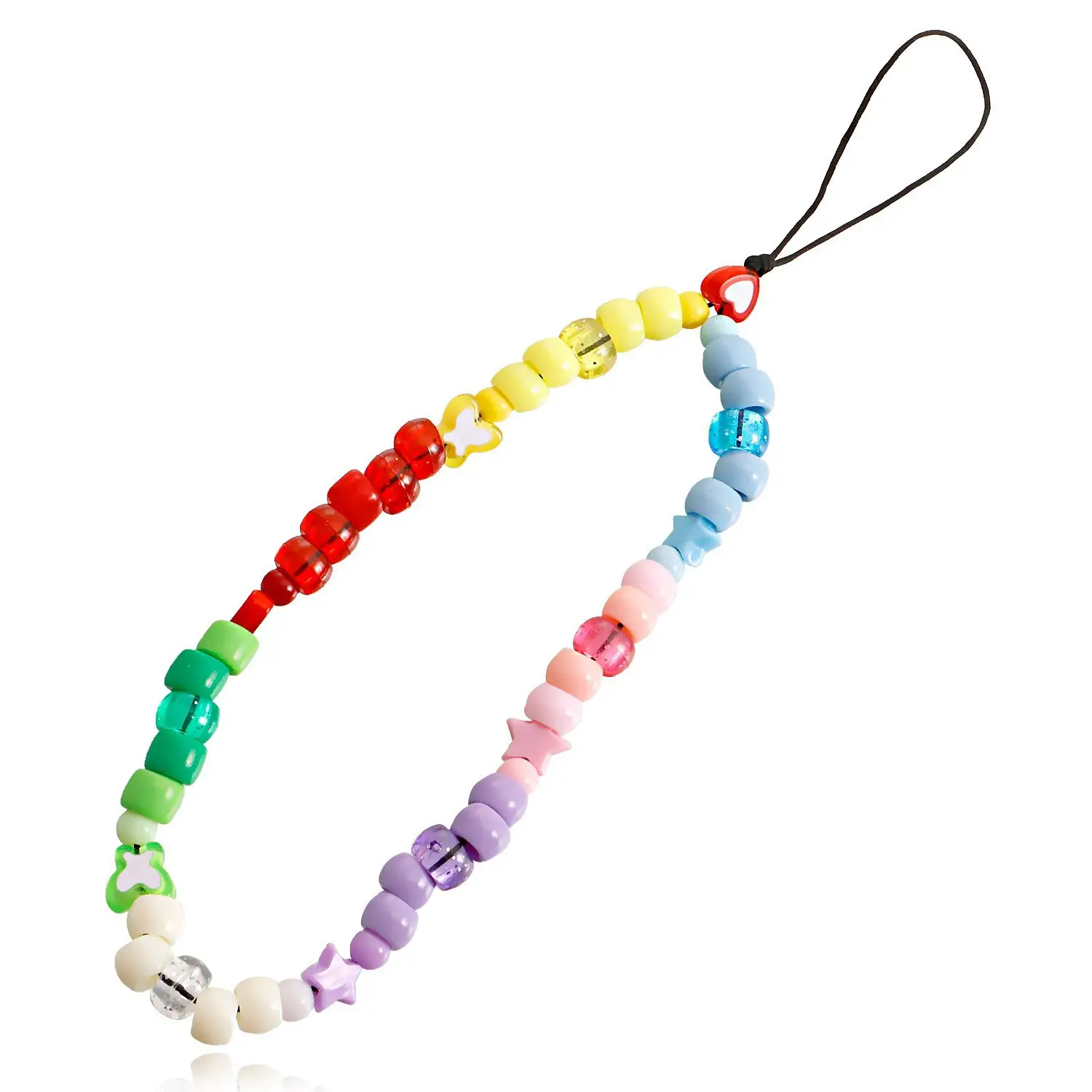Ins Trendy Mobile Phone Chain Beaded Hanging Pendant