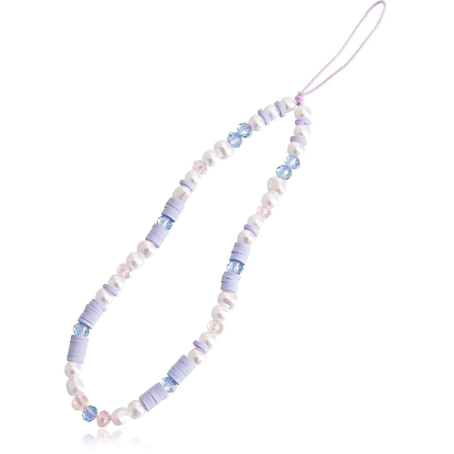Ins Trendy Mobile Phone Chain Beaded Hanging Pendant