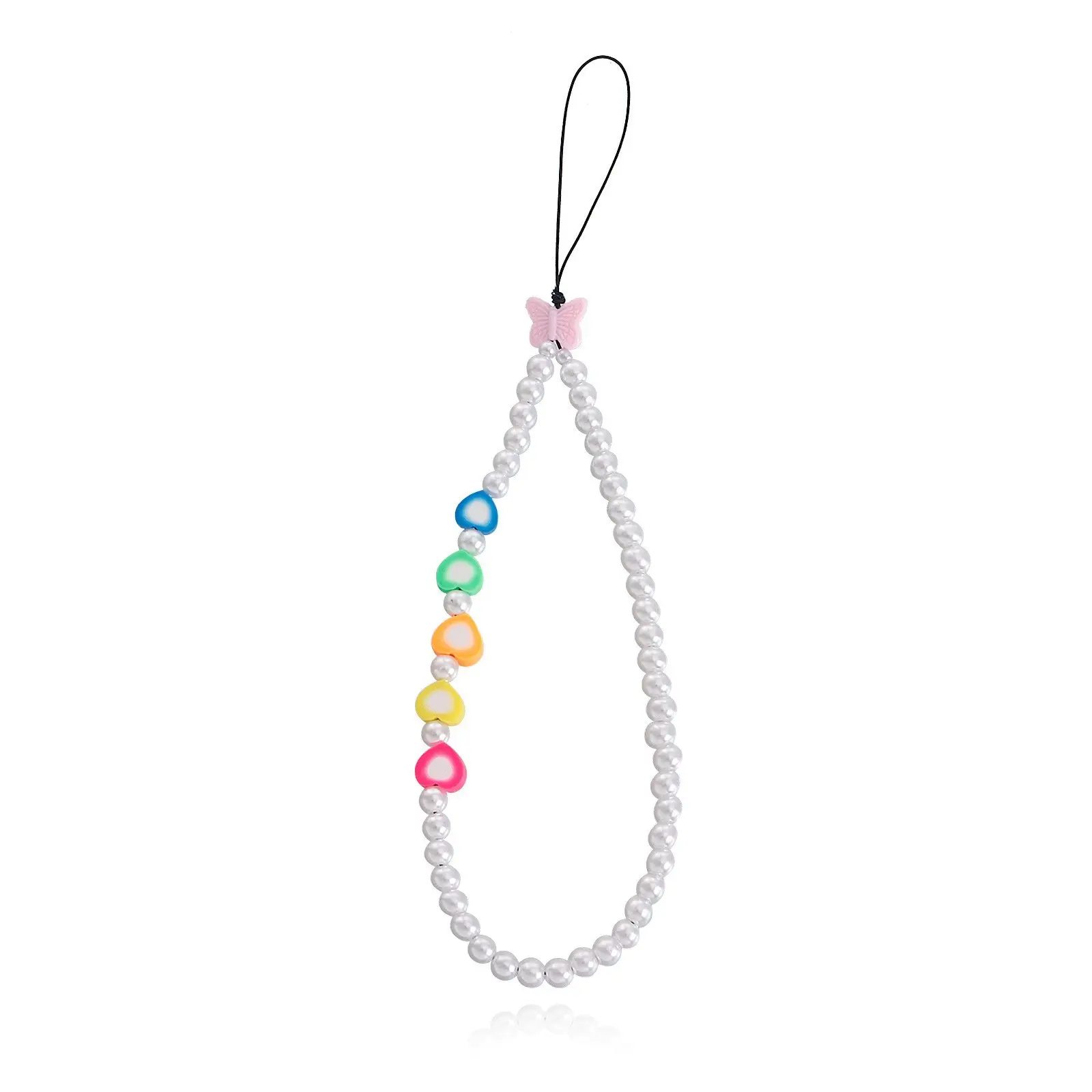 Ins Trendy Mobile Phone Chain Beaded Hanging Pendant