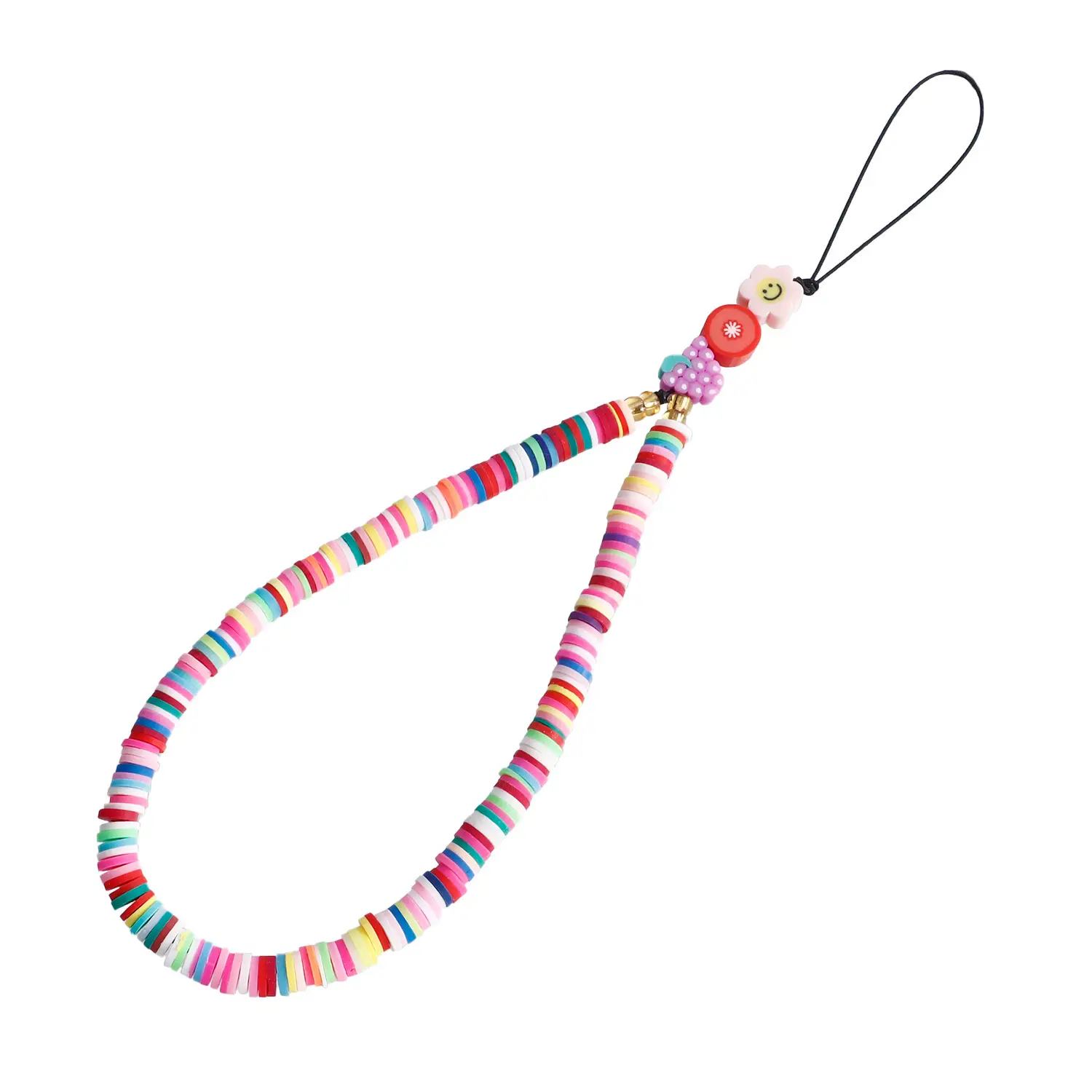 Ins Trendy Mobile Phone Chain Beaded Hanging Pendant