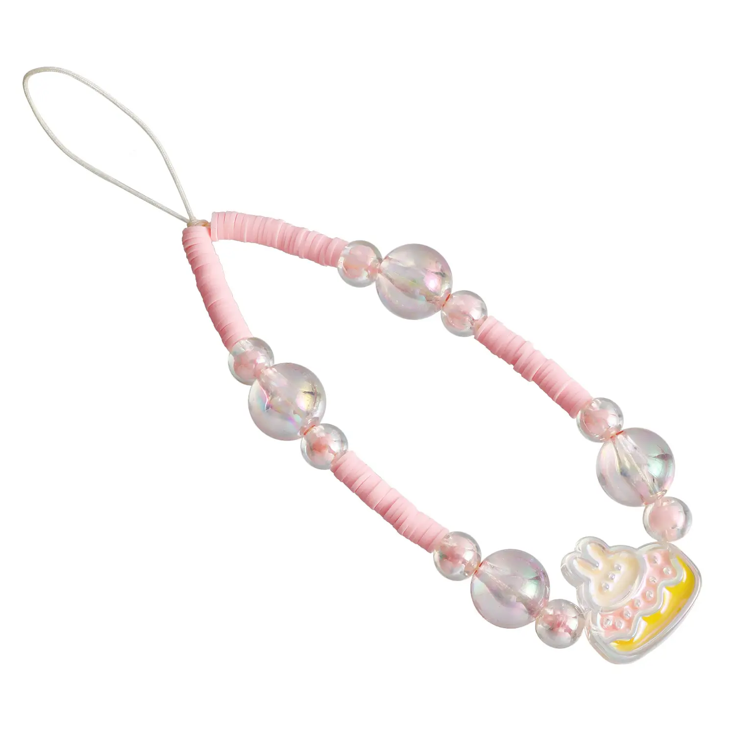 Ins Trendy Mobile Phone Chain Beaded Hanging Pendant