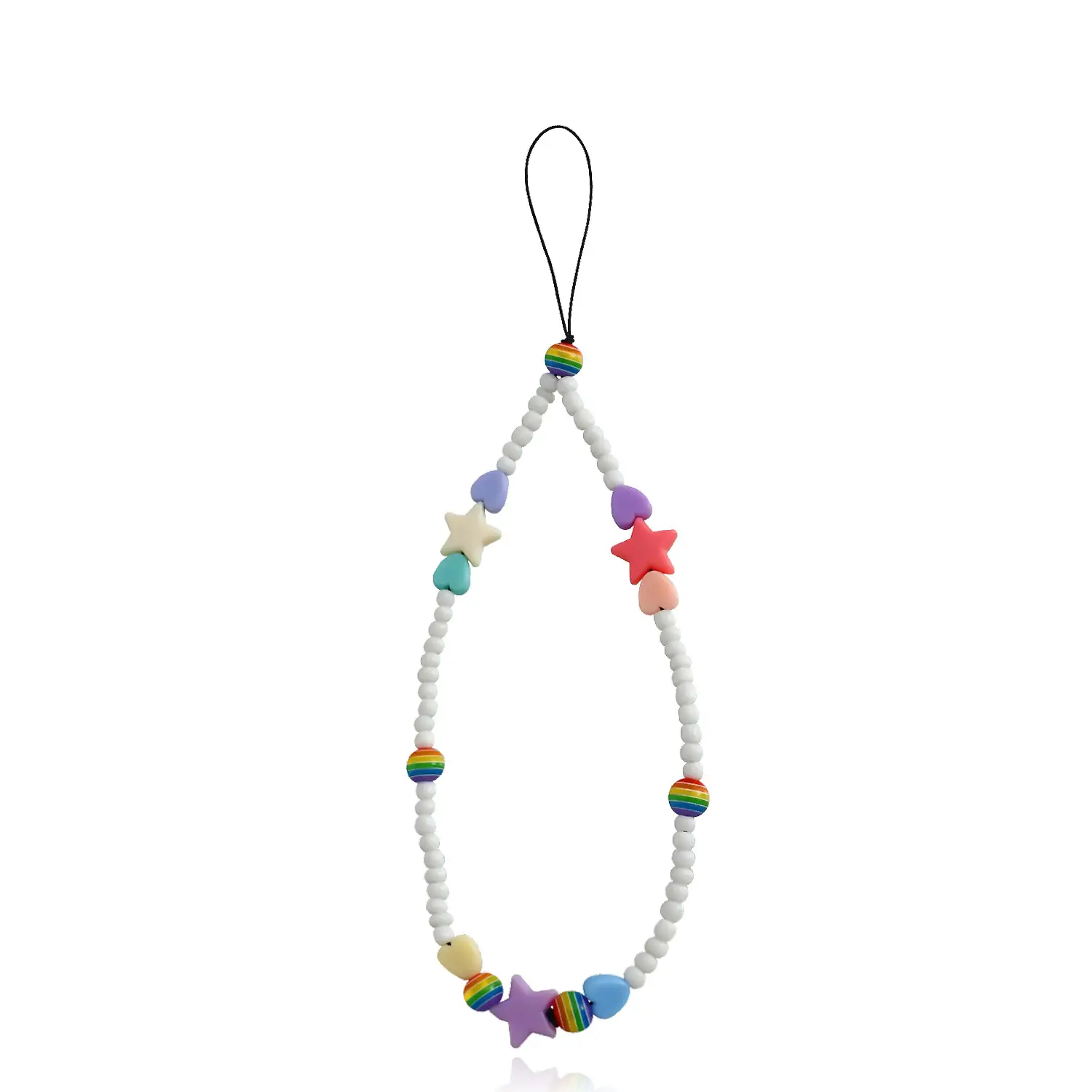 Ins Trendy Mobile Phone Chain Beaded Hanging Pendant