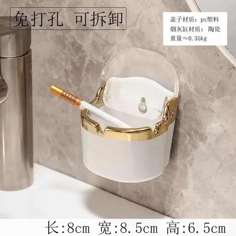 Luxury Glass Toothbrush Storage Rack with Mouthwash Cup - Image 12