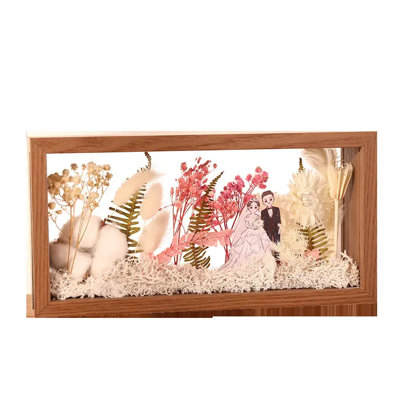 Double-Sided Transparent Dried Flower Frame