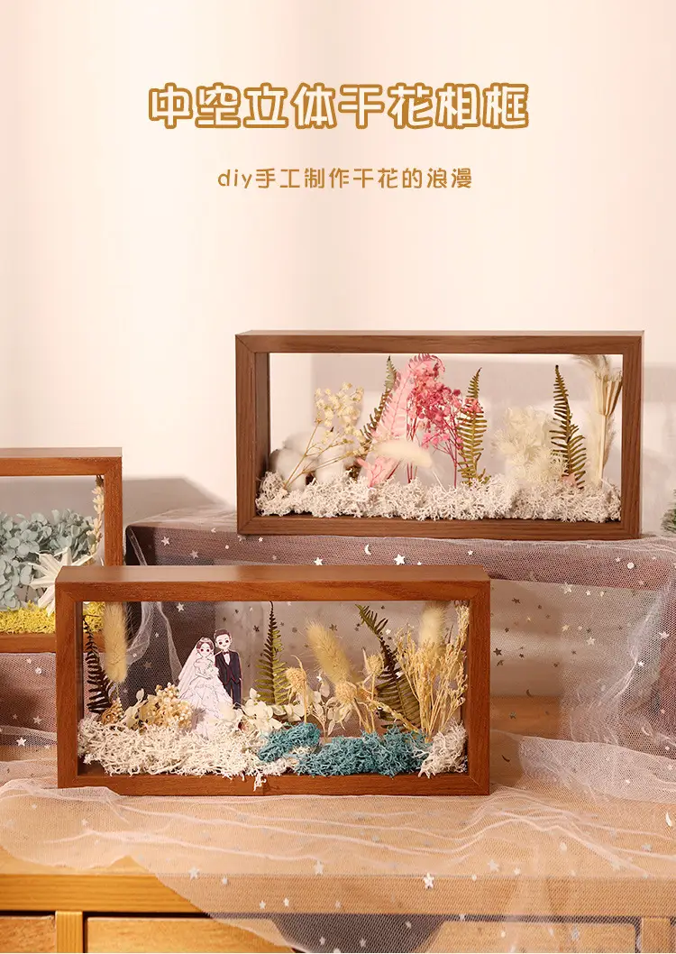 Double-Sided Transparent Dried Flower Frame — feature 2