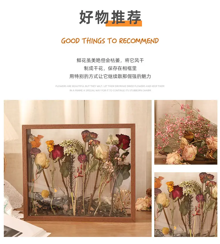 Double-Sided Transparent Dried Flower Frame — feature 3