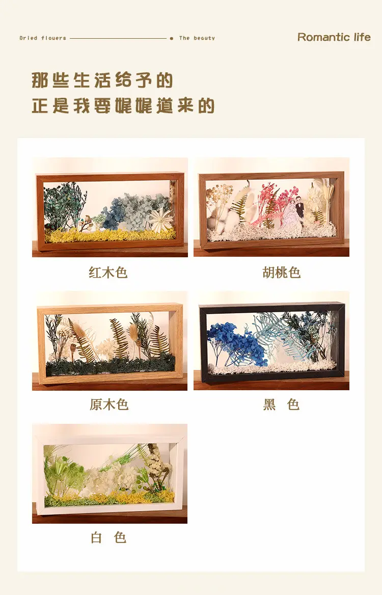 Double-Sided Transparent Dried Flower Frame — feature 5