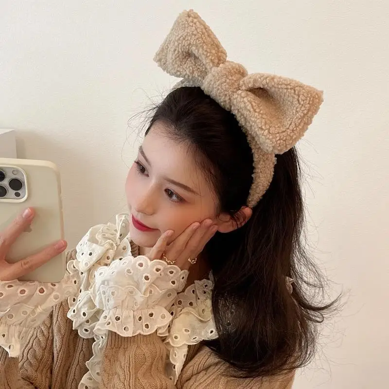 Vintage Bow Hairpin for Women Autumn Winter Face Wash — feature 48