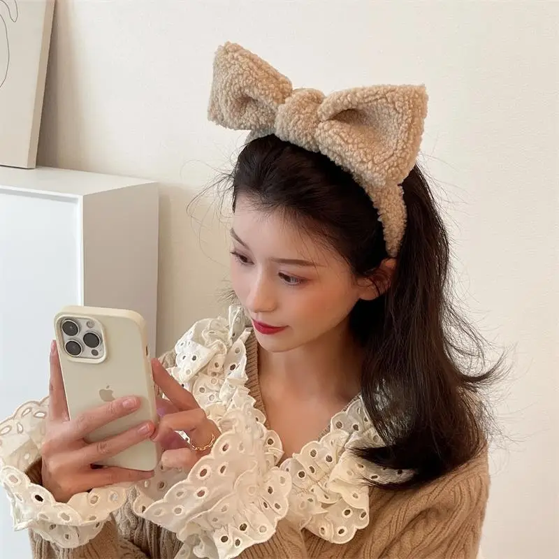 Vintage Bow Hairpin for Women Autumn Winter Face Wash — feature 50