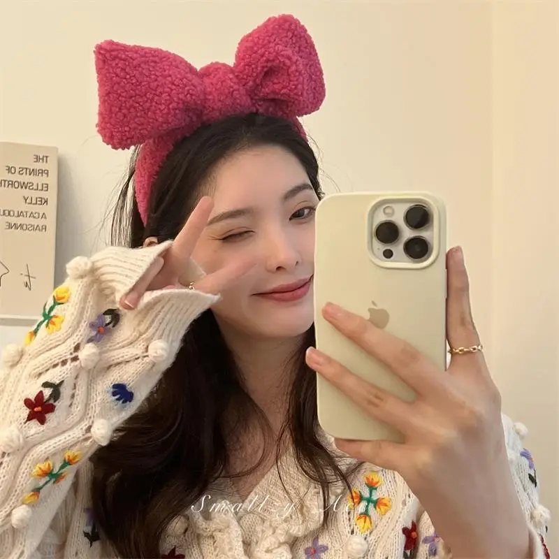 Vintage Bow Hairpin for Women Autumn Winter Face Wash — feature 74