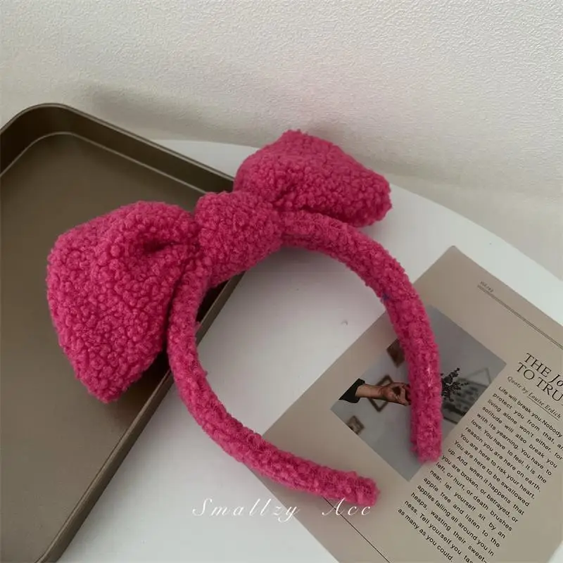 Vintage Bow Hairpin for Women Autumn Winter Face Wash — feature 78