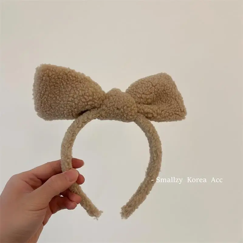 Vintage Bow Hairpin for Women Autumn Winter Face Wash - Image 2