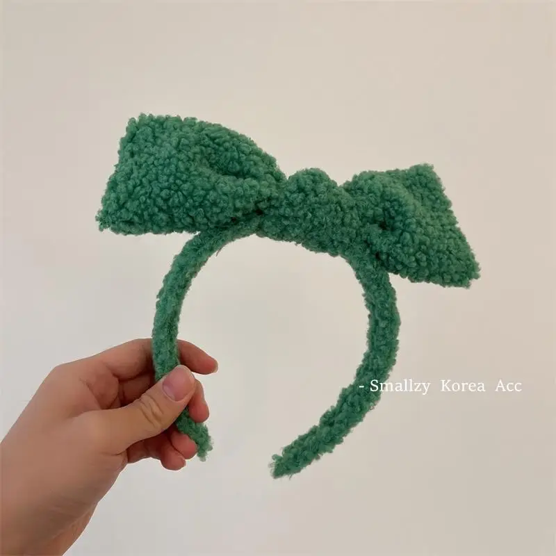 Vintage Bow Hairpin for Women Autumn Winter Face Wash - Image 4
