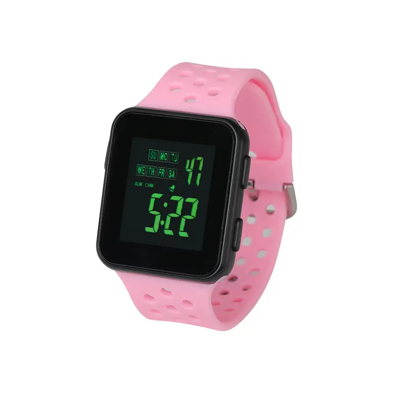 Luminous Blue Digital Alarm Watch for Kids - Image 3