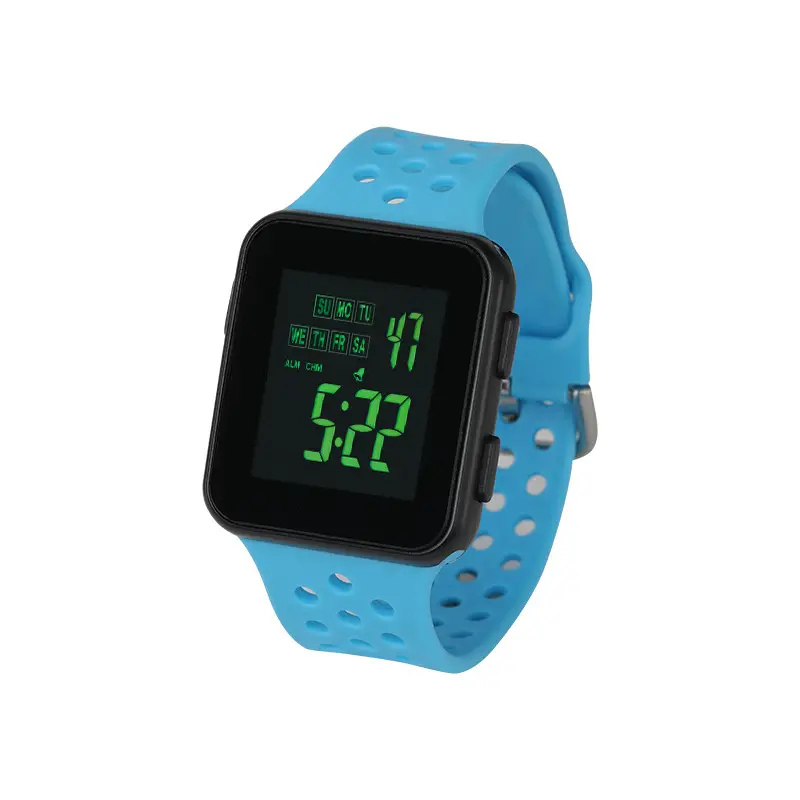 Luminous Blue Digital Alarm Watch for Kids - Image 5