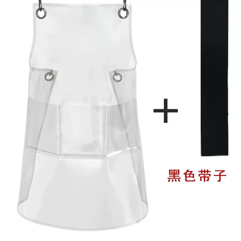 Transparent + Black Ribbon