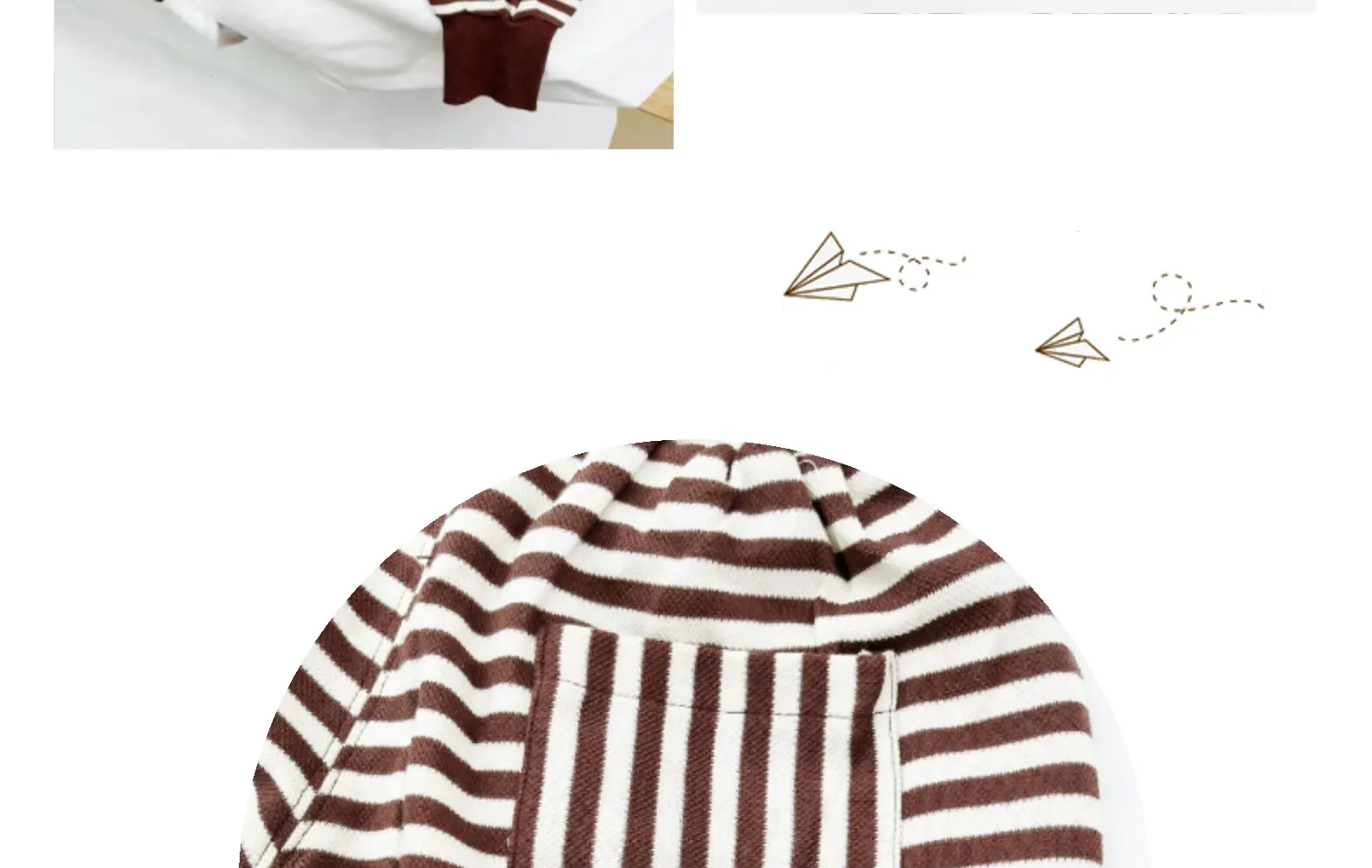 Children Korean Striped Jogger Pants 2022 Autumn Spring Unisex — feature 13
