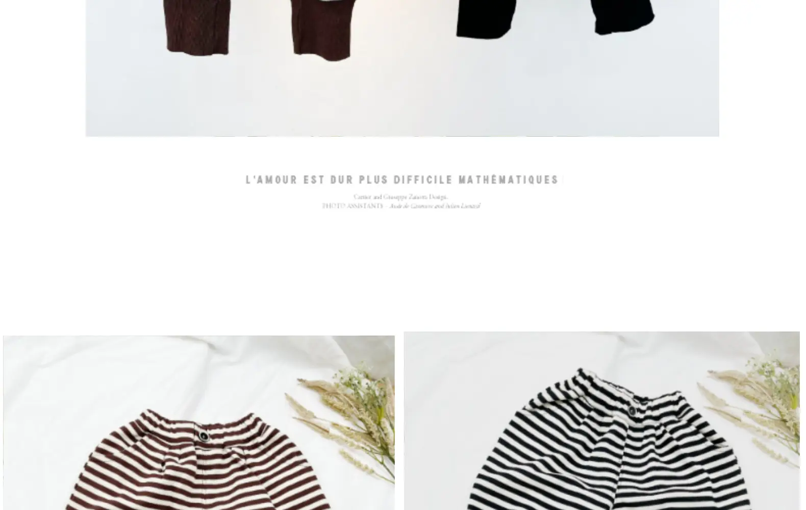 Children Korean Striped Jogger Pants 2022 Autumn Spring Unisex — feature 6