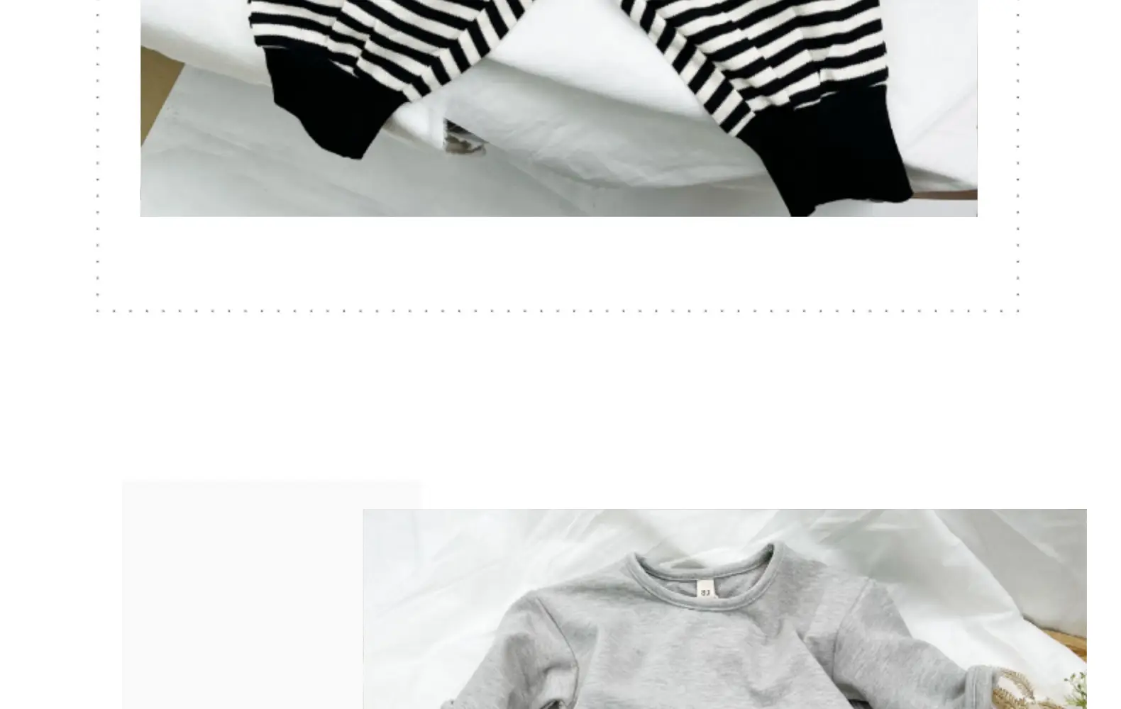 Children Korean Striped Jogger Pants 2022 Autumn Spring Unisex — feature 9