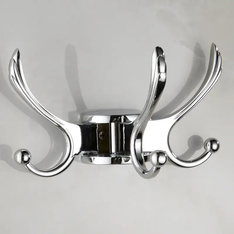 New Black Gold Wall Mount Coat Hook for Bathroom & Hotel - Image 6