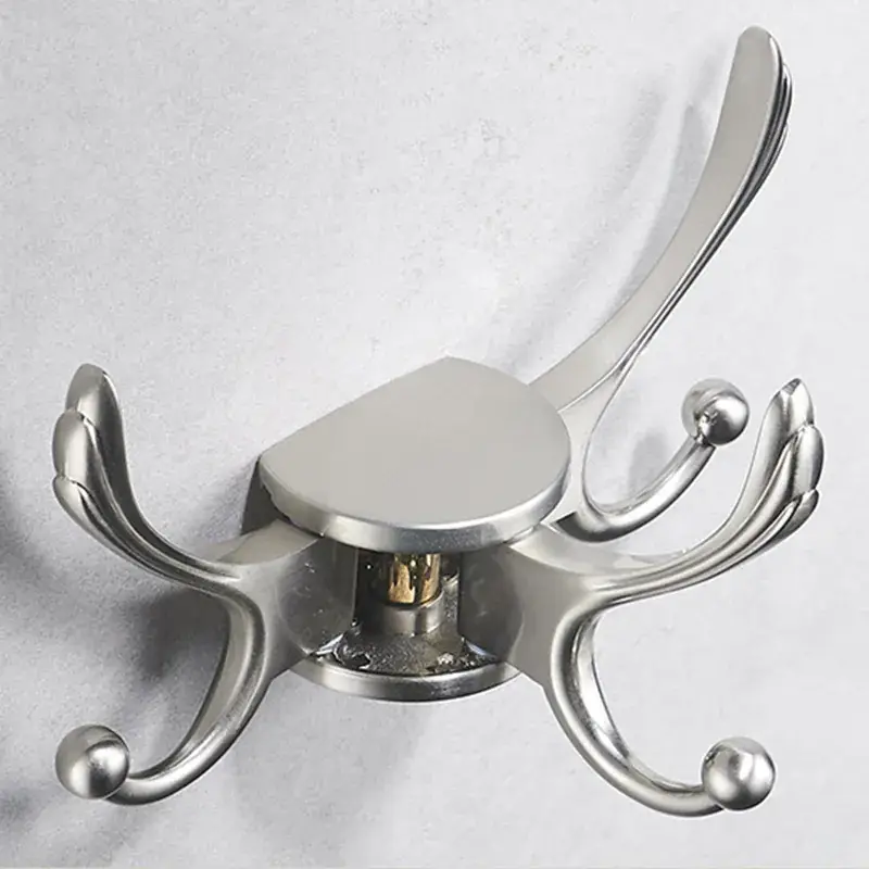 New Black Gold Wall Mount Coat Hook for Bathroom & Hotel - Image 7