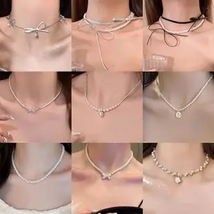 South Korea Pearl Diamond Ear Bone Clip Female — feature 11