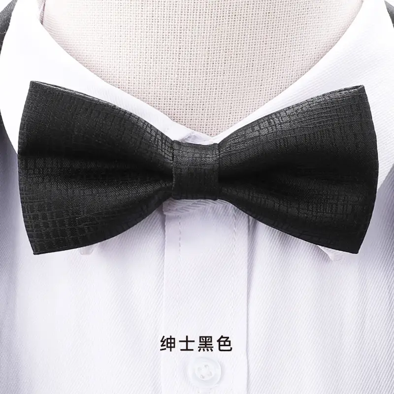 Wine Red Bow Tie for Men Wedding Guest - Image 7