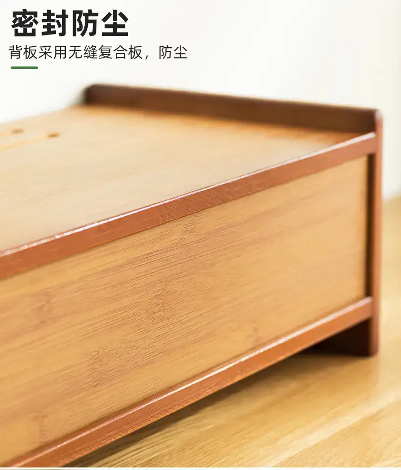 Elevated Computer Monitor Storage Rack for Home Office — feature 11