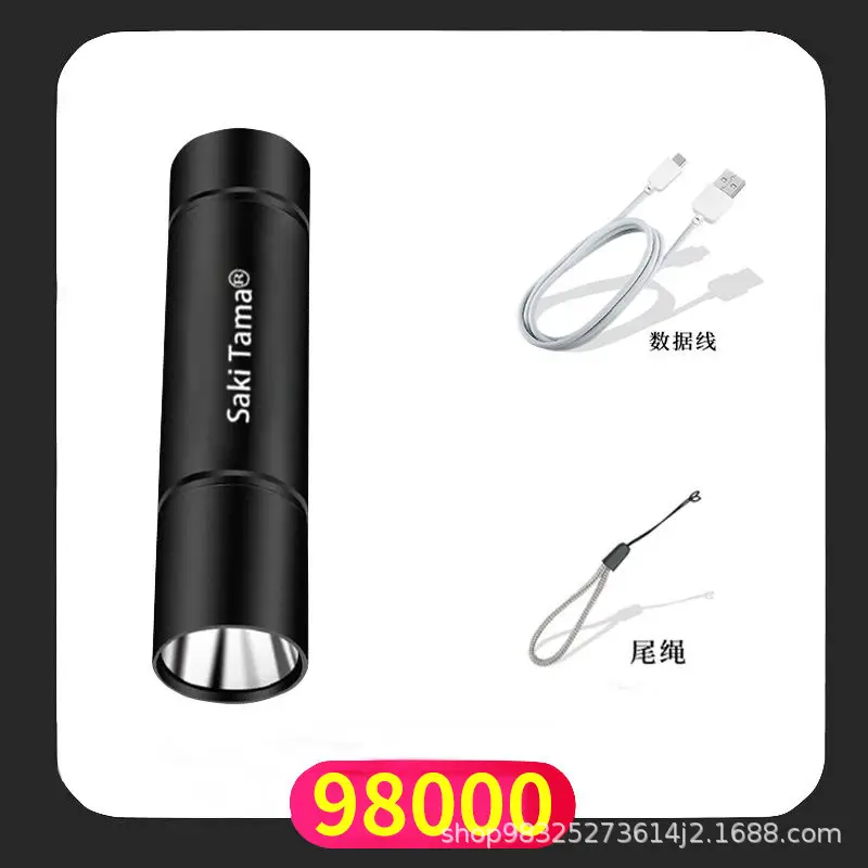 USB Rechargeable LED Flashlight for Students & Work