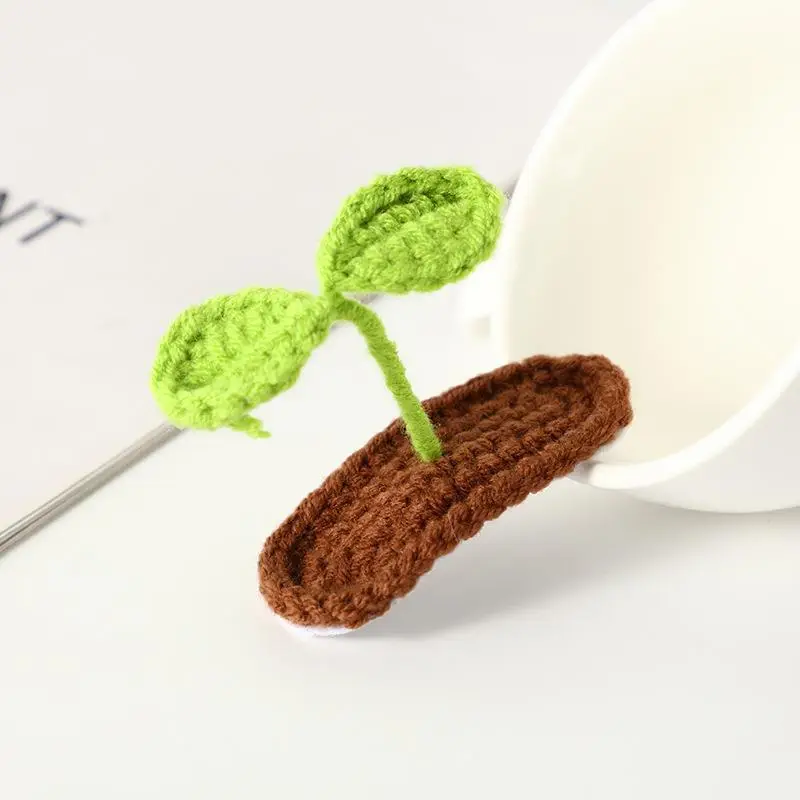 Handmade Green Hairpin with Bunny Ears
