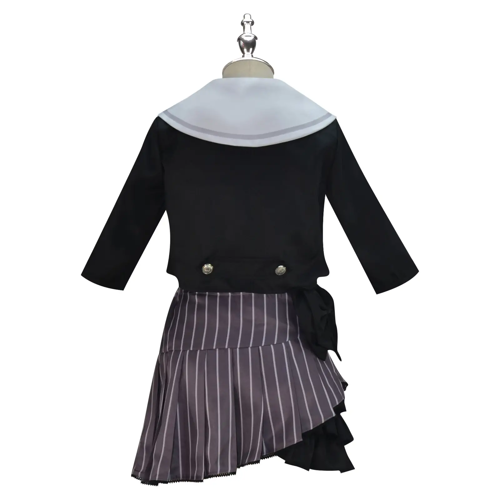 Xiaoshan Ruixi Cosplay Dress Black Plaid Skirt - Image 5