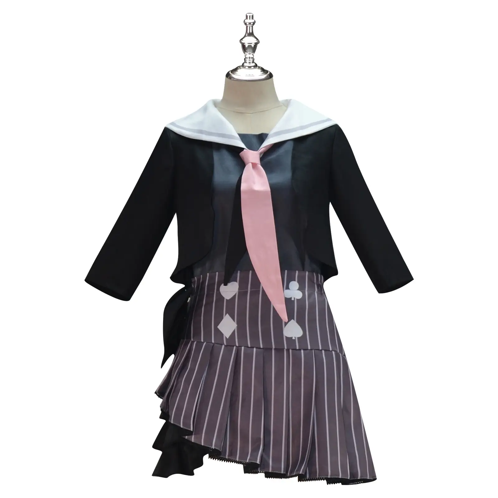 Xiaoshan Ruixi Cosplay Dress Black Plaid Skirt - Image 6