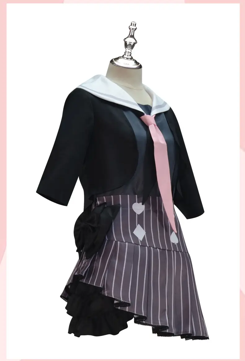 Xiaoshan Ruixi Cosplay Dress Black Plaid Skirt — feature 10